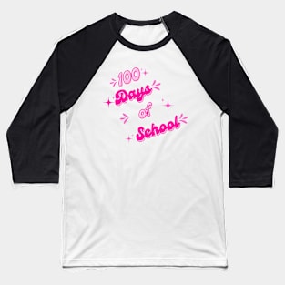 100 days of school Baseball T-Shirt